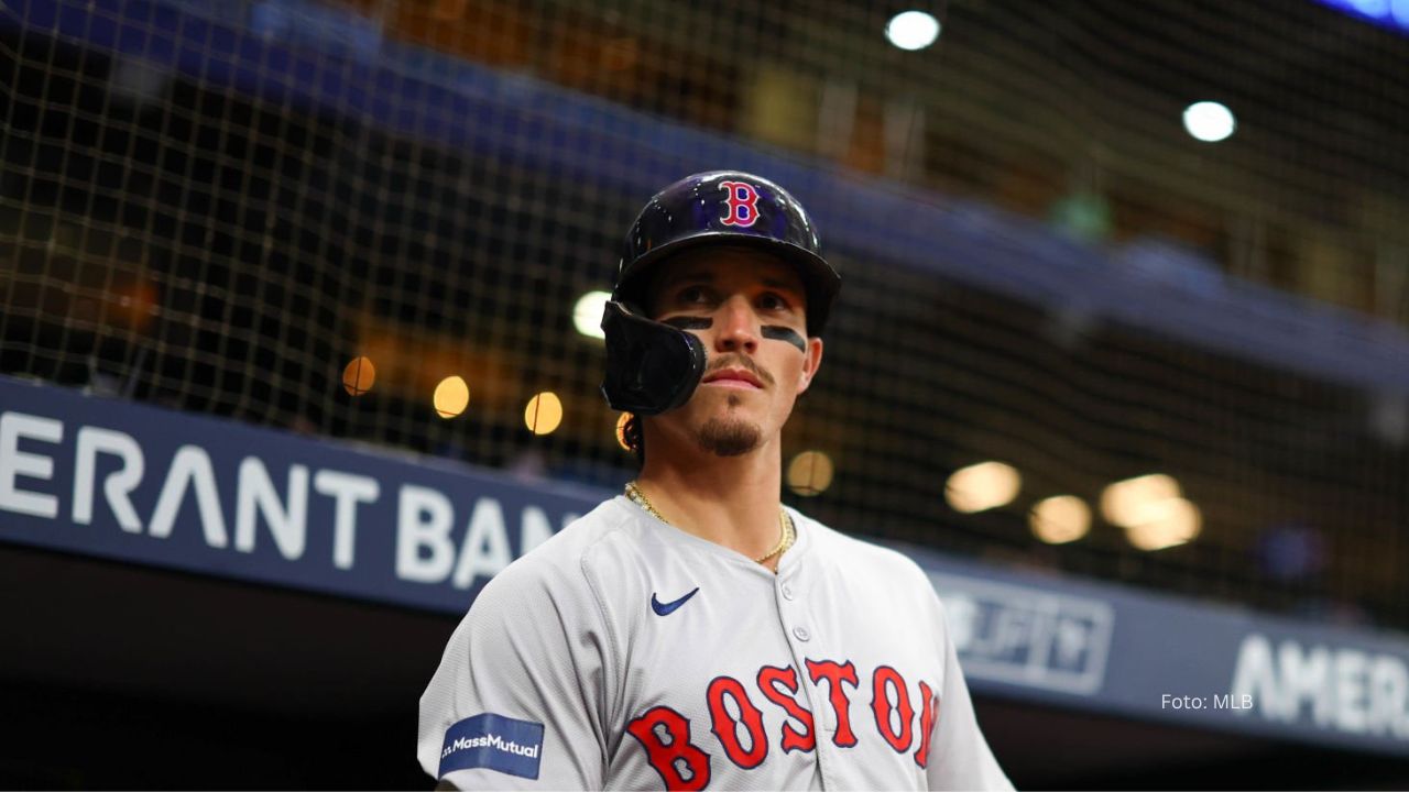 Jarren Durán con Boston Red Sox 