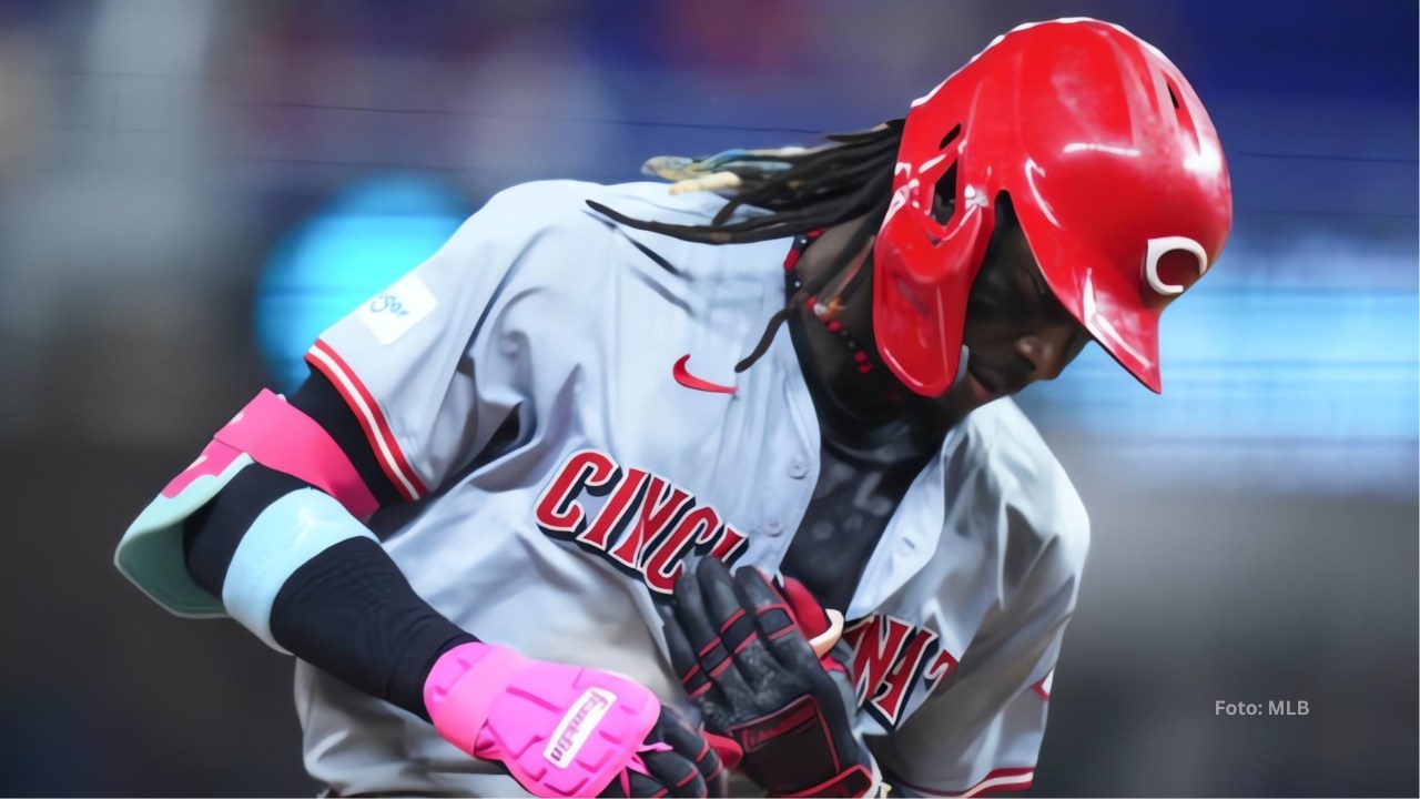 Elly De La Cruz con Cincinnati Reds en MLB