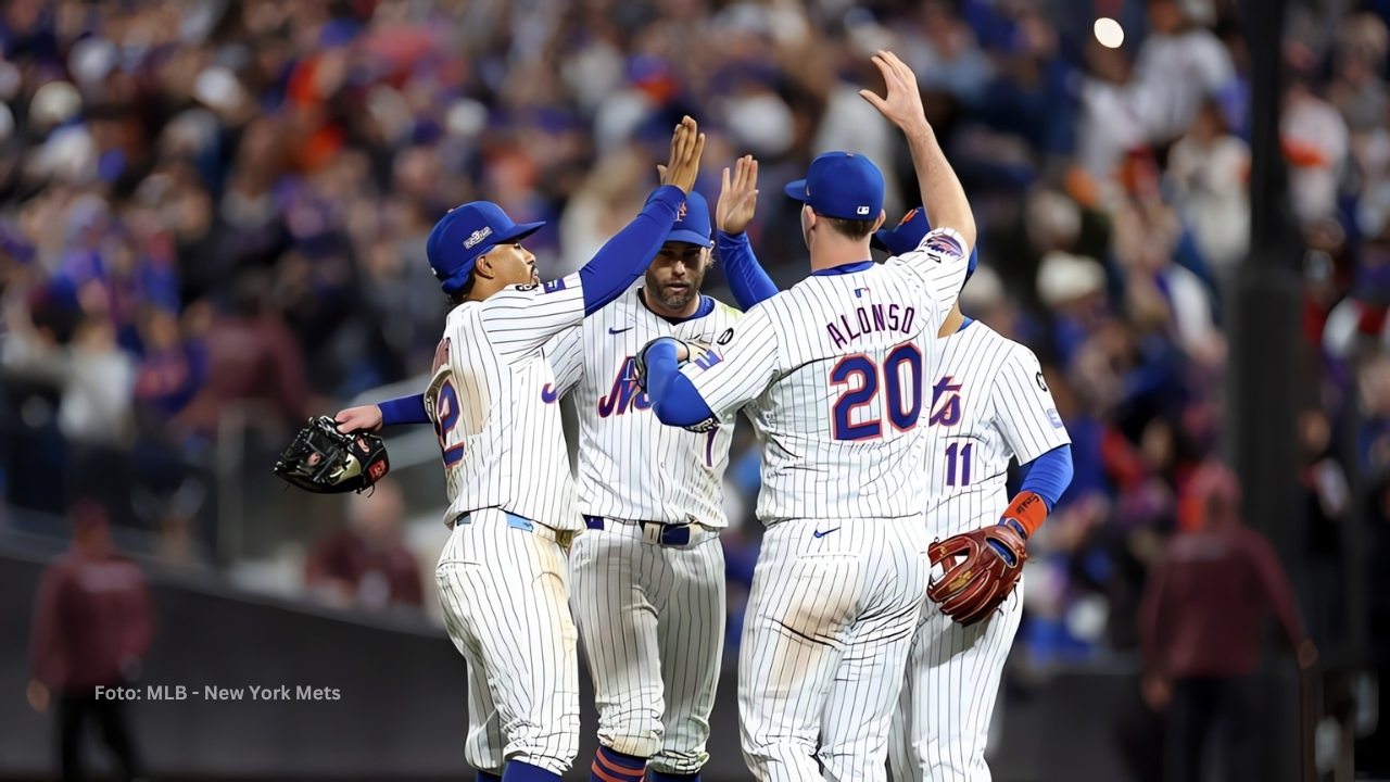 Jugadores de New York Mets se reunen tras triunfo