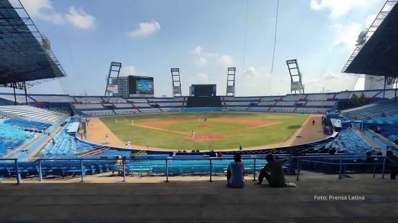 El estadio Latinoamericano de La Habana