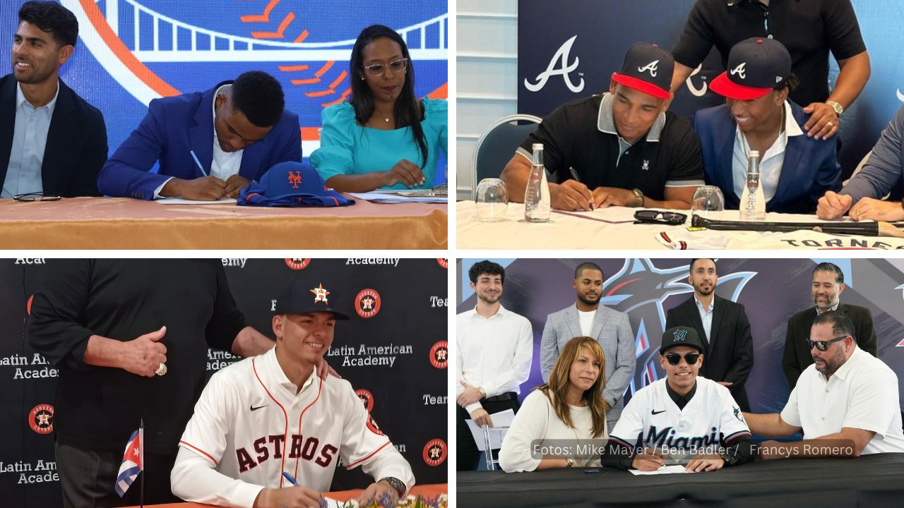 Firmas Internacionales MLB 2025 top 50 prospectos