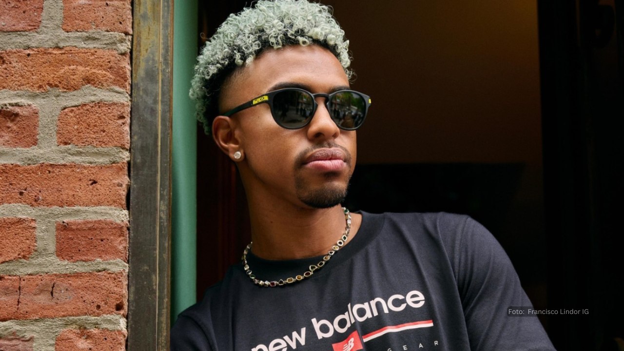 Francisco Lindor en el Fashion Week