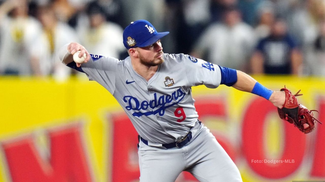 Gavin Lux con Los Angeles Dodgers