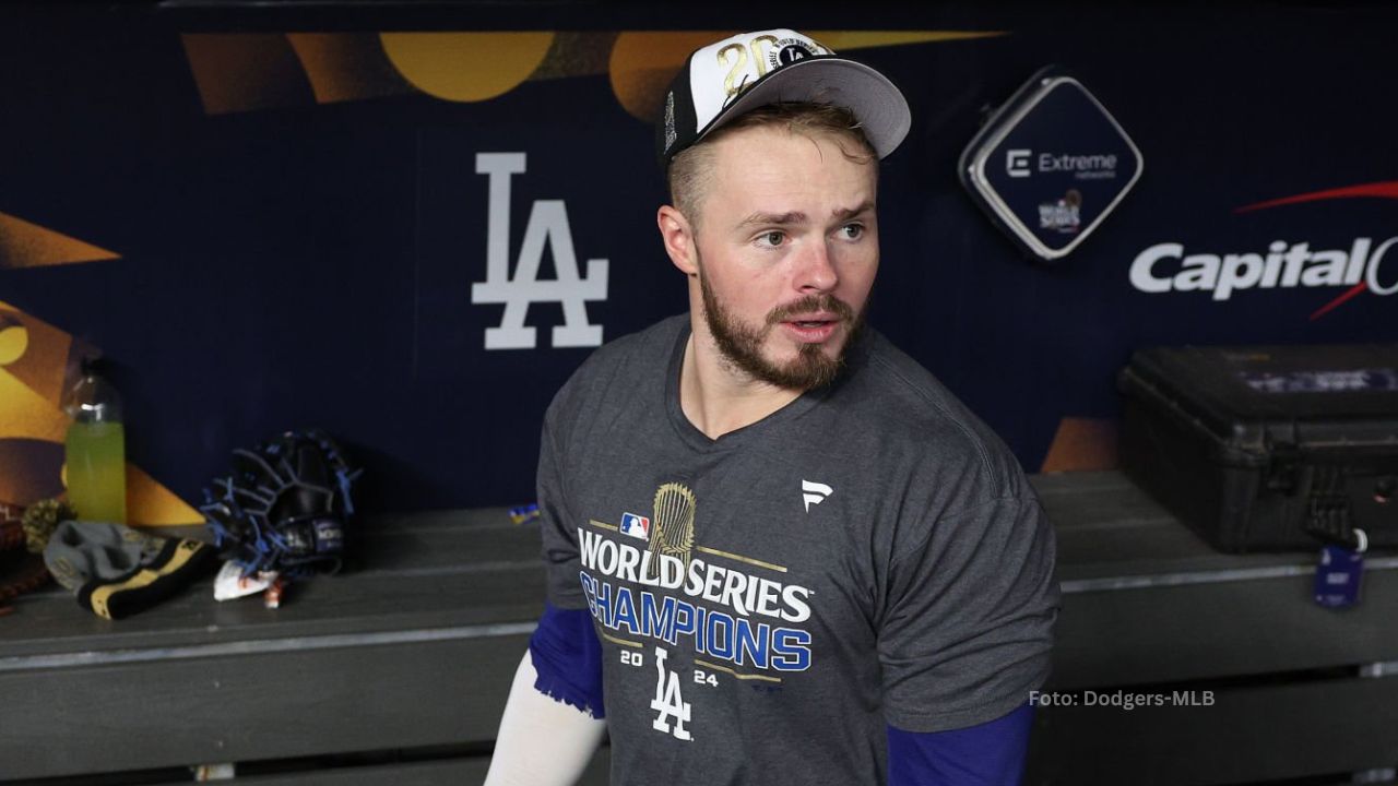 Gavin Lux con Los Angeles Dodgers