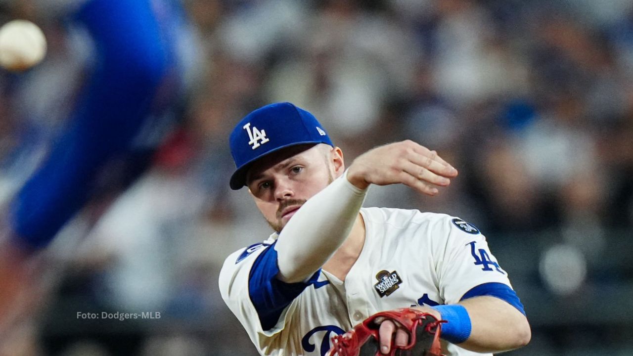 Gavin Lux con Los Angeles Dodgers