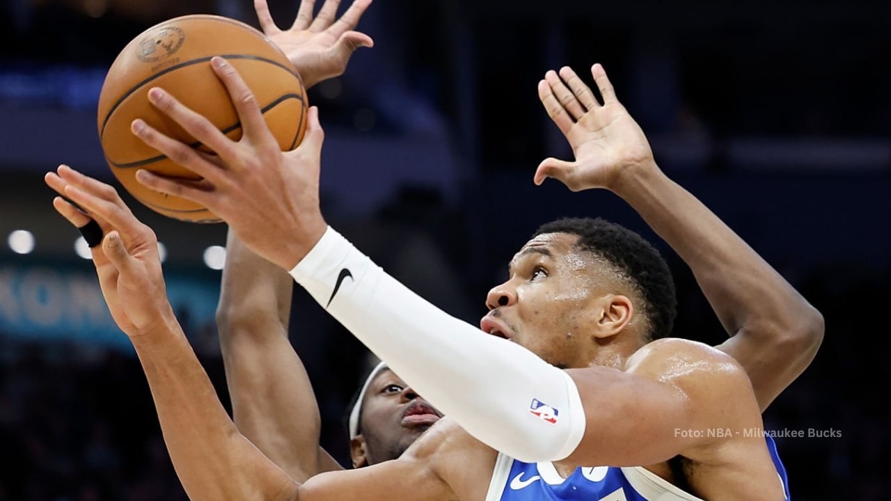 Giannis Antetokounmpo dejó atrás a James, Durant y Jokic