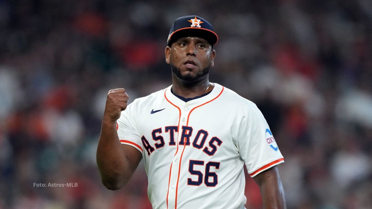 Ronel Blanco con Houston Aastros