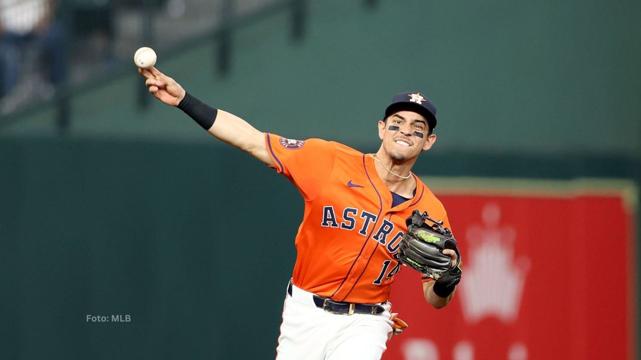 Mauricio Dubón con Houston Astros