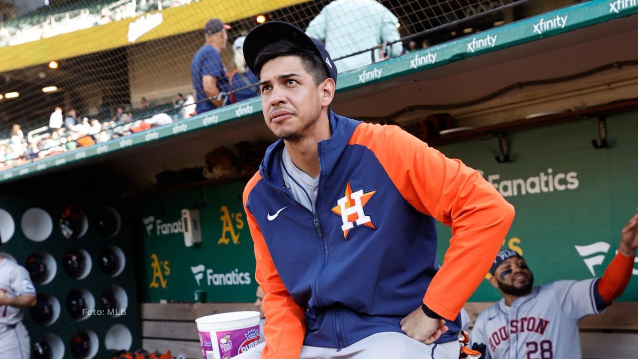 Mauricio Dubón con Houston Astros