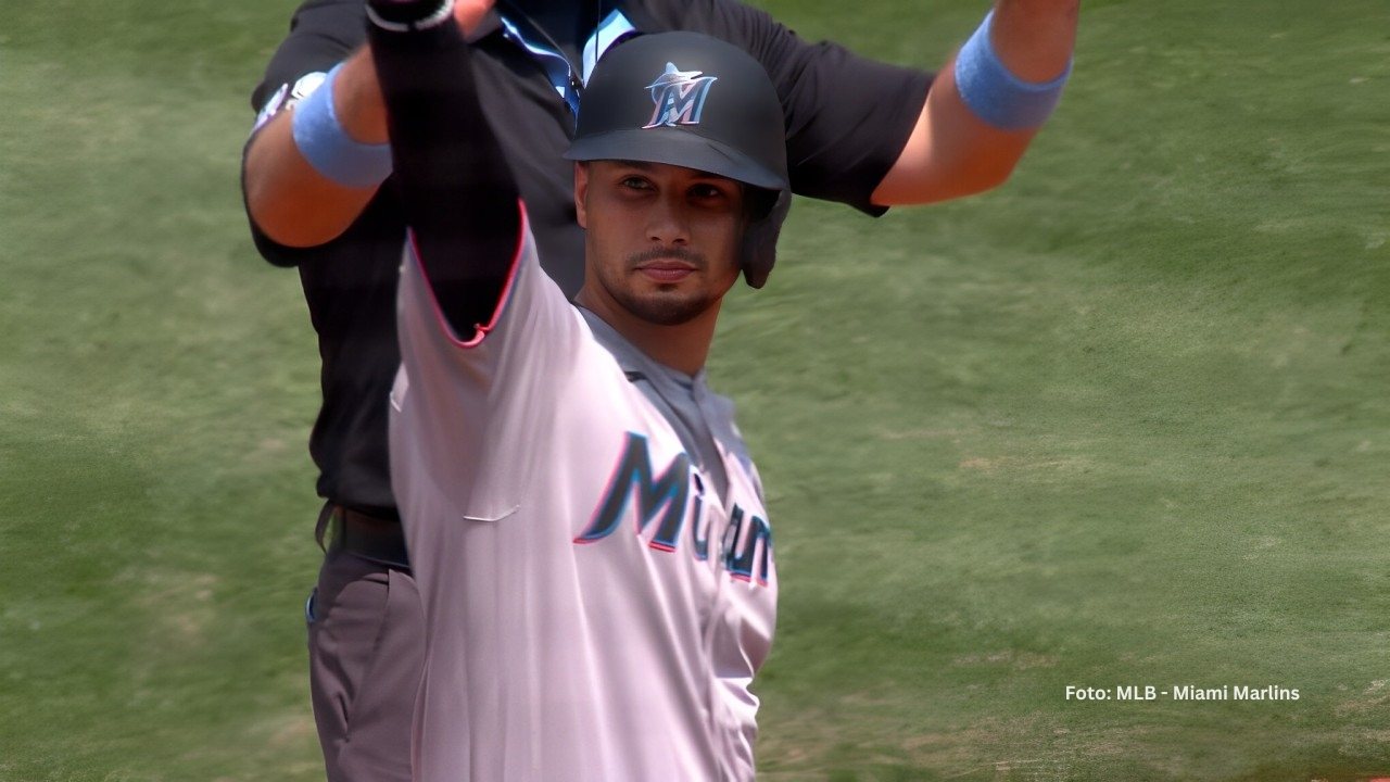 Jacob Amaya con Miami Marlins