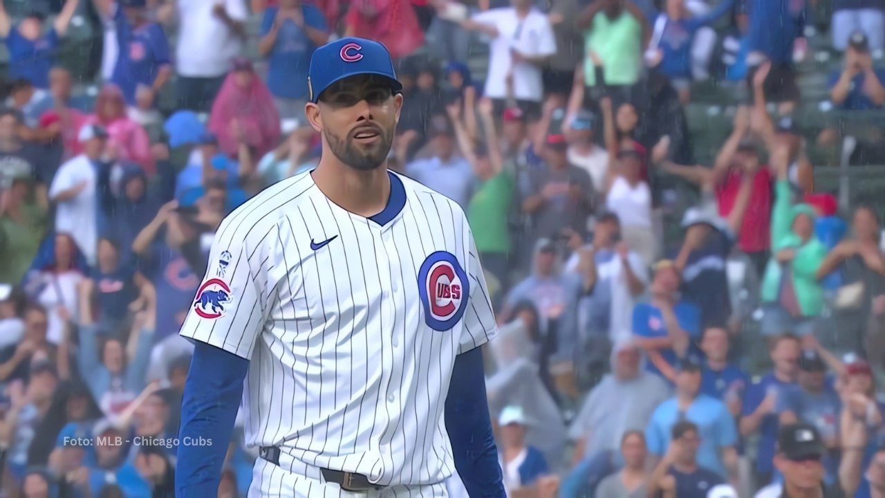 Jorge López en la lomita con Chicago Cubs