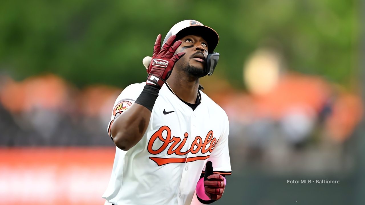 Jorge Mateo recorriendo las bases con Baltimore Orioles