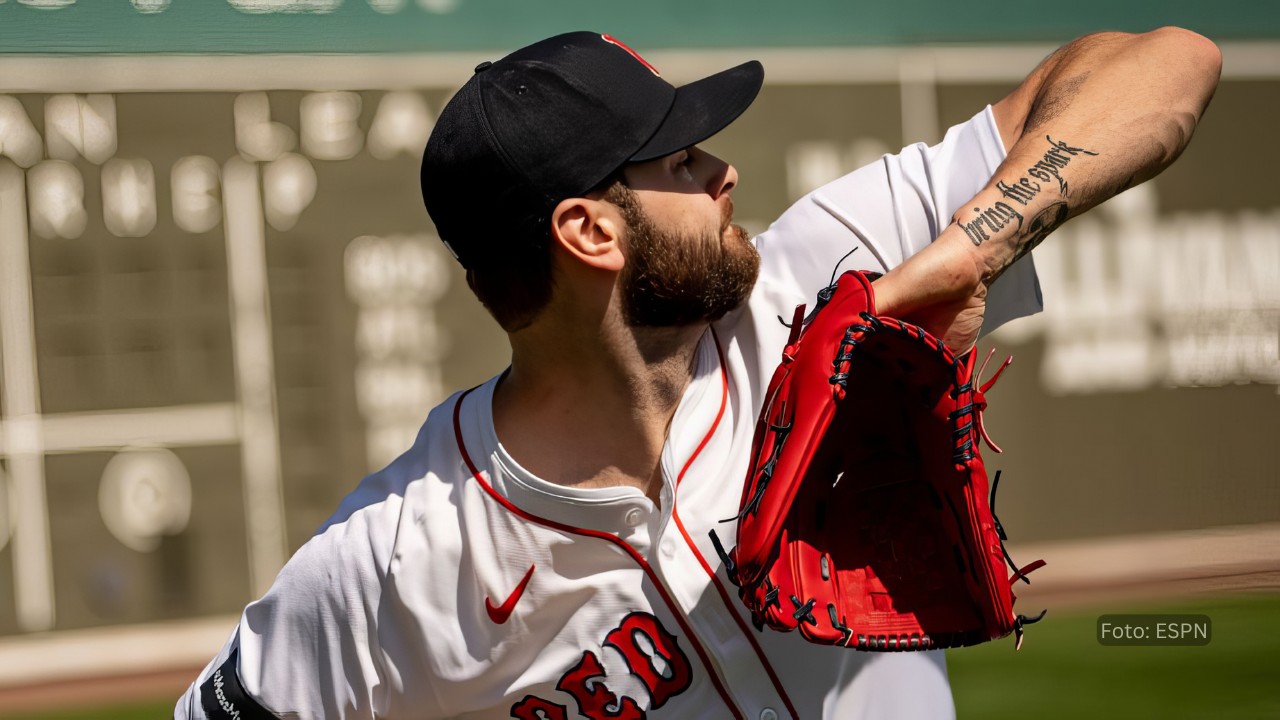 Lucas Giolito con Boston Red Sox