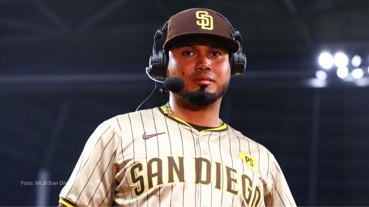 Luis Arraez con San Diego Padres