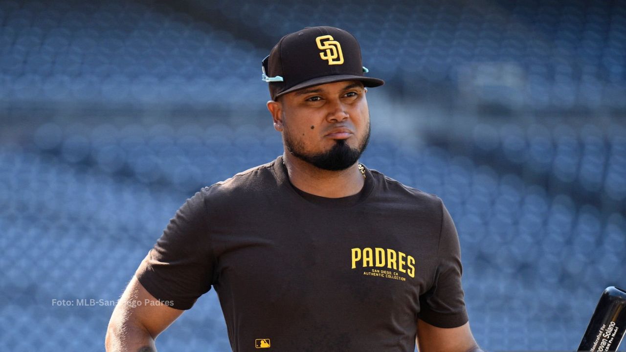 Luis Arraez con San Diego Padres