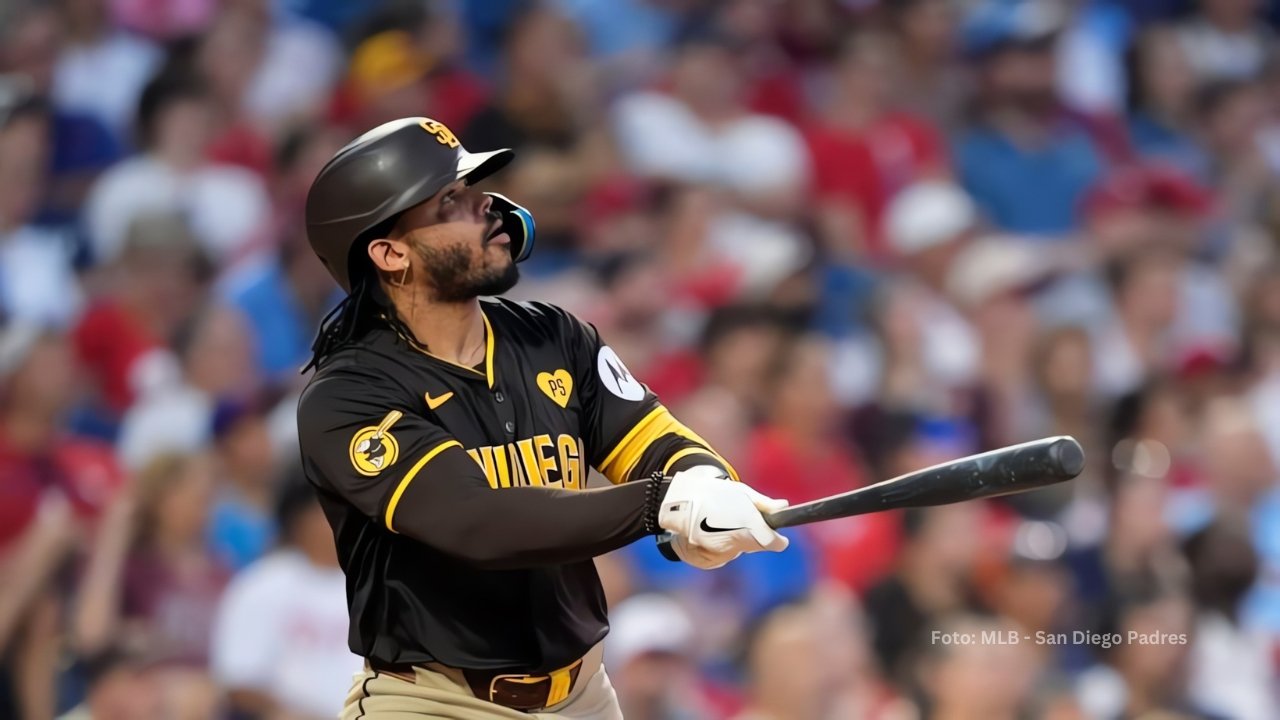 Luis Campusano conectando cuadrangular con San Diego Padres