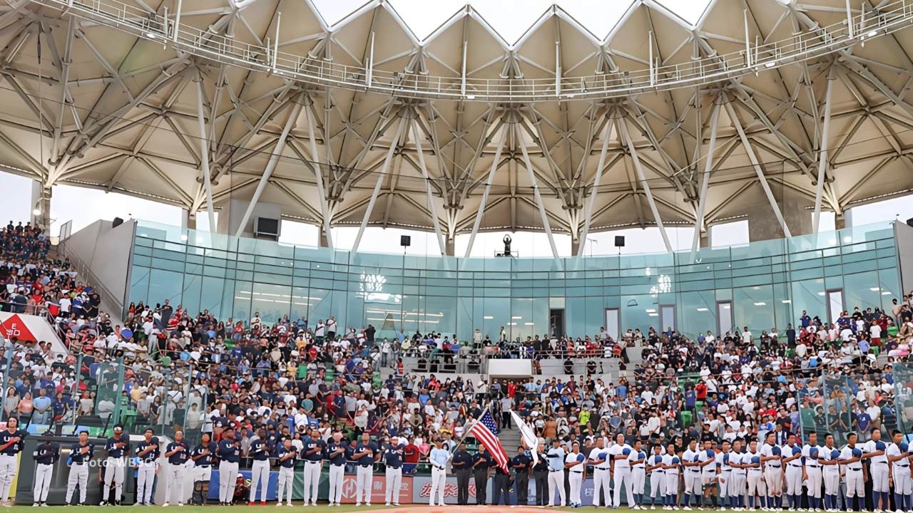 Juego inaugural del Mundial Sub 12 de beisbol