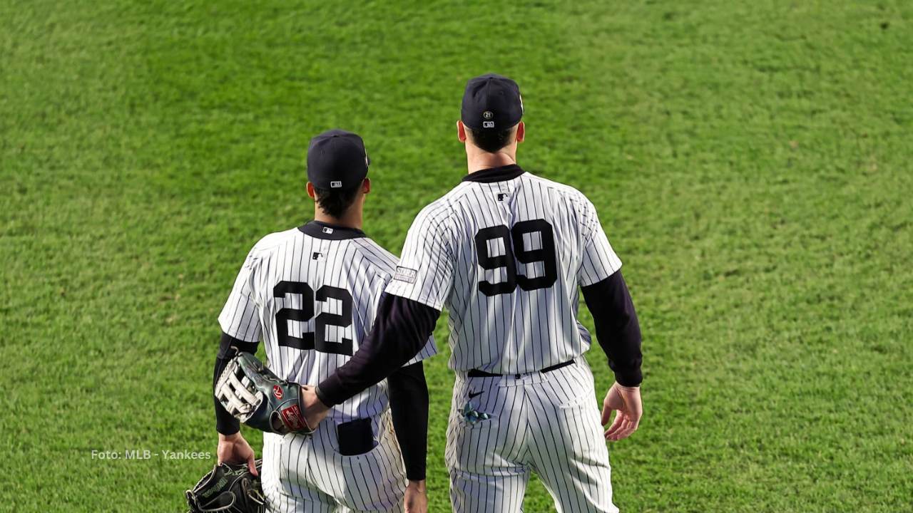 Juan Soto y Judge con New York Yankees