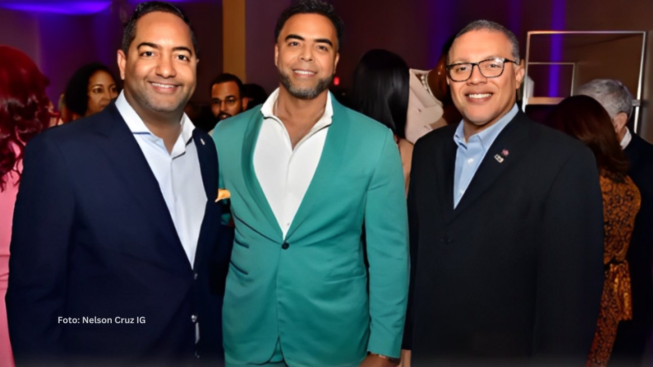 Nelson Cruz en evento benefico