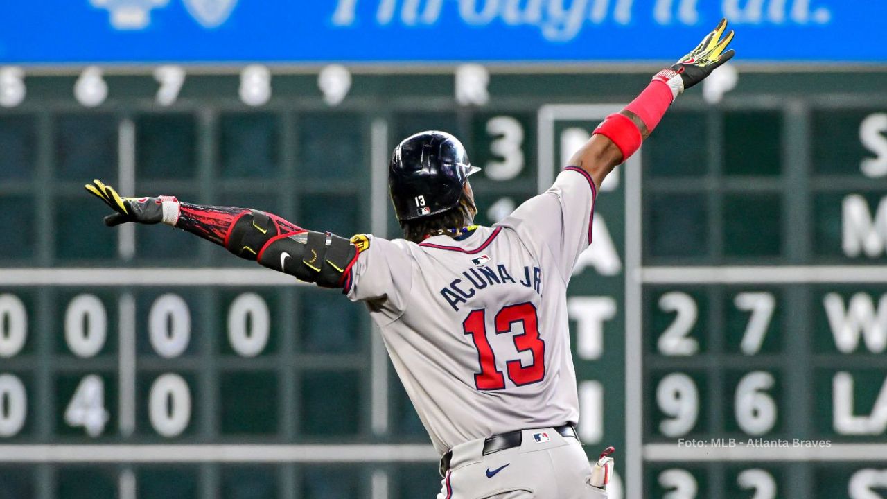 Números de Ronald Acuña Jr lo conducen a Cooperstown, según MLB