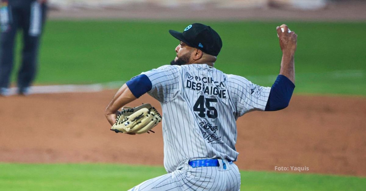 Odrisamer Despaigne con Yaquis de Ciudad Obregón