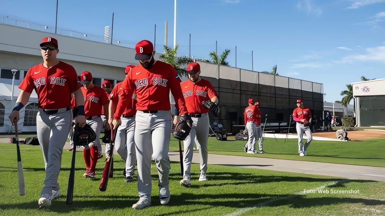 Jugadores de Boston Red Sox en el Spring Training