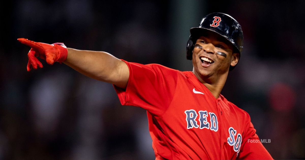 Rafael Devers con Boston Red Sox