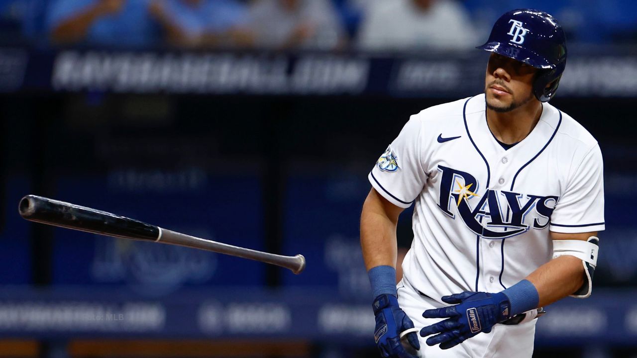 Rene Pinto, uniforme de Tampa Bay Rays