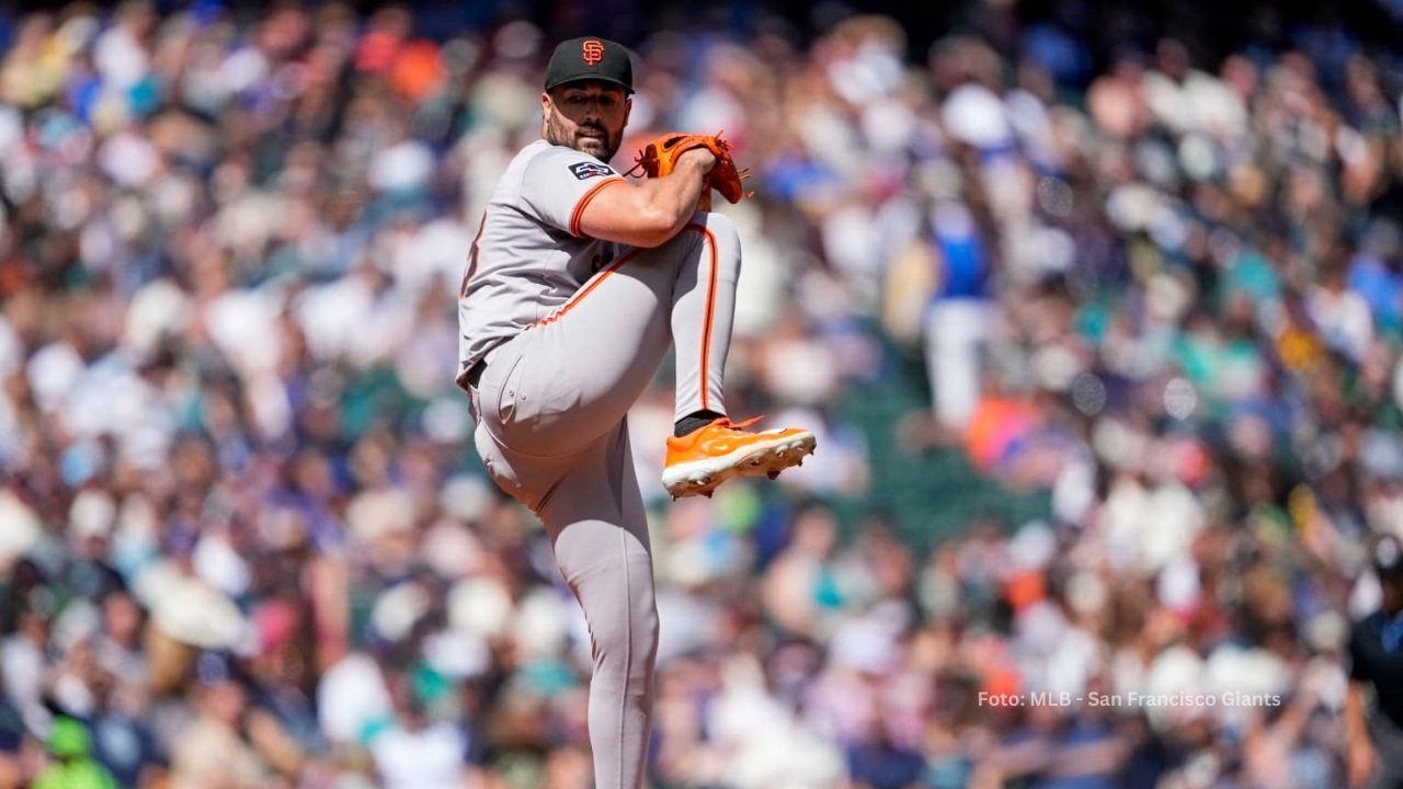 Robbie Ray en la lomita con San Francisco Giants