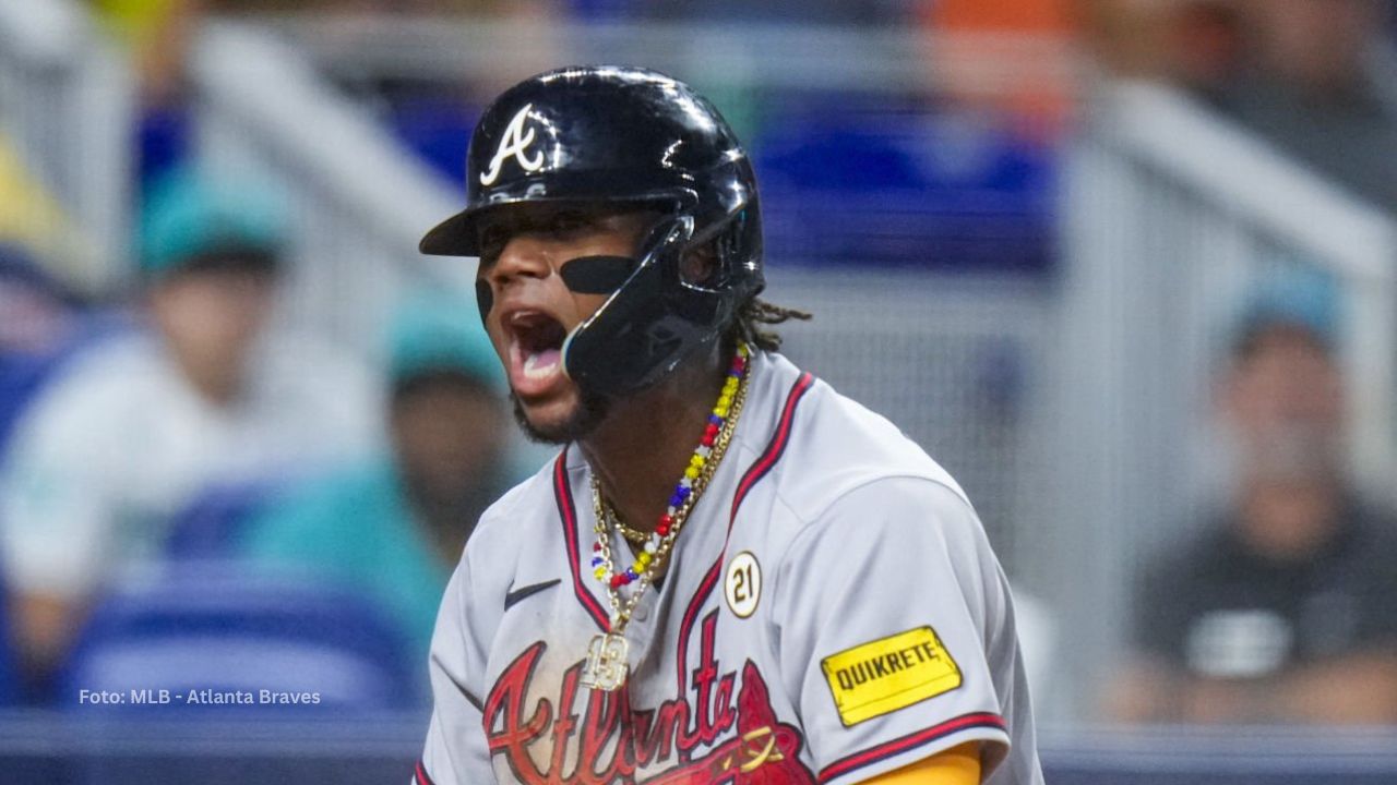 Ronald Acuña Jr es líder velocista en último lustro de MLB