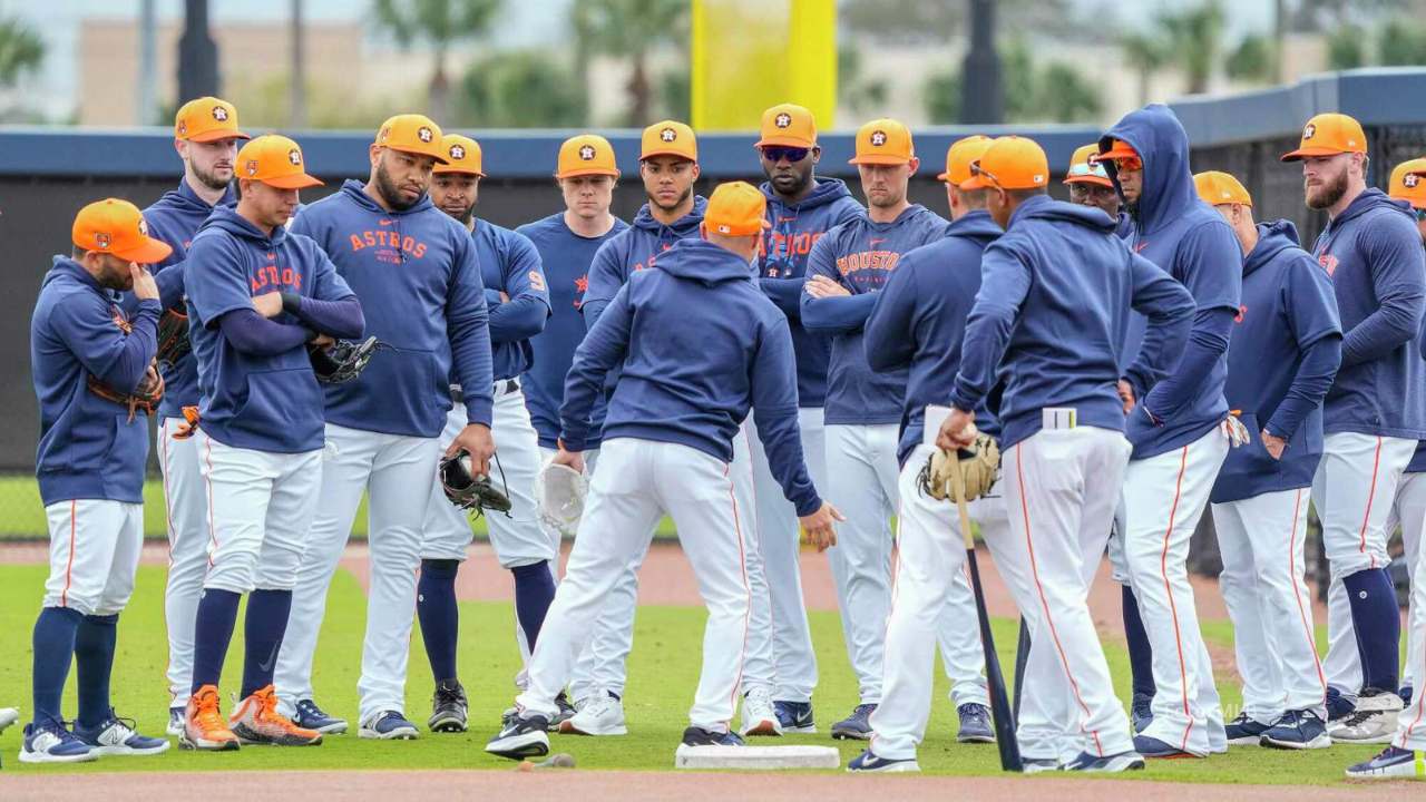 Houston Astros abrirá su Spring Training el 13 de febrero con un total de 23 invitados