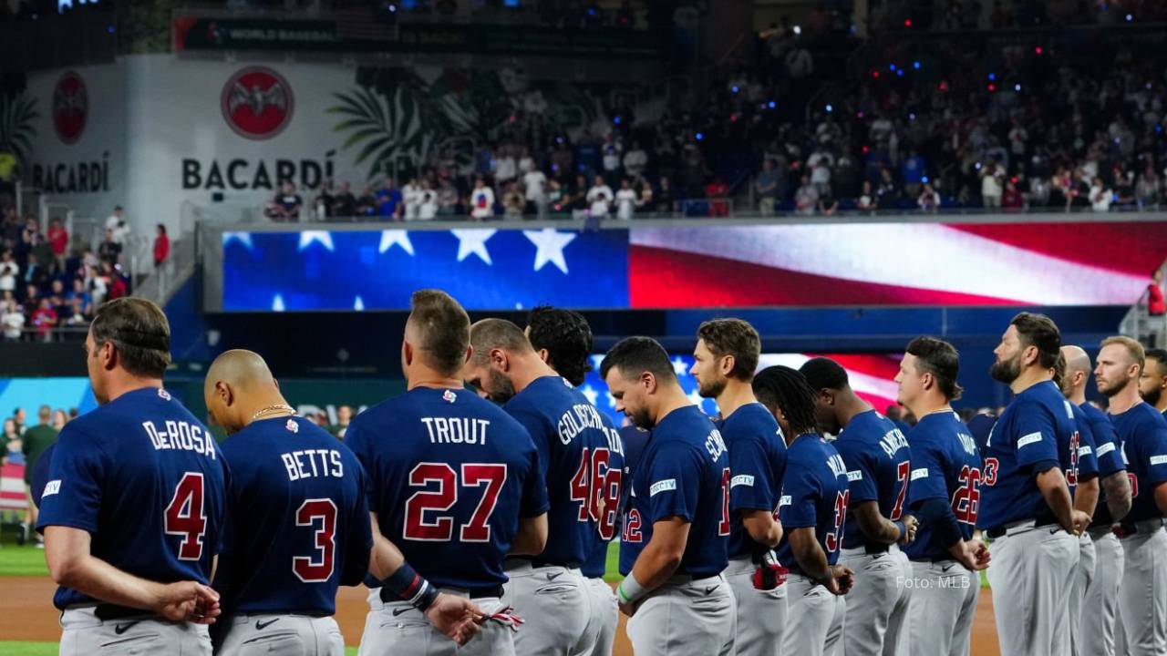 Team Usa en el Clásico Mundial de beisbol 2023