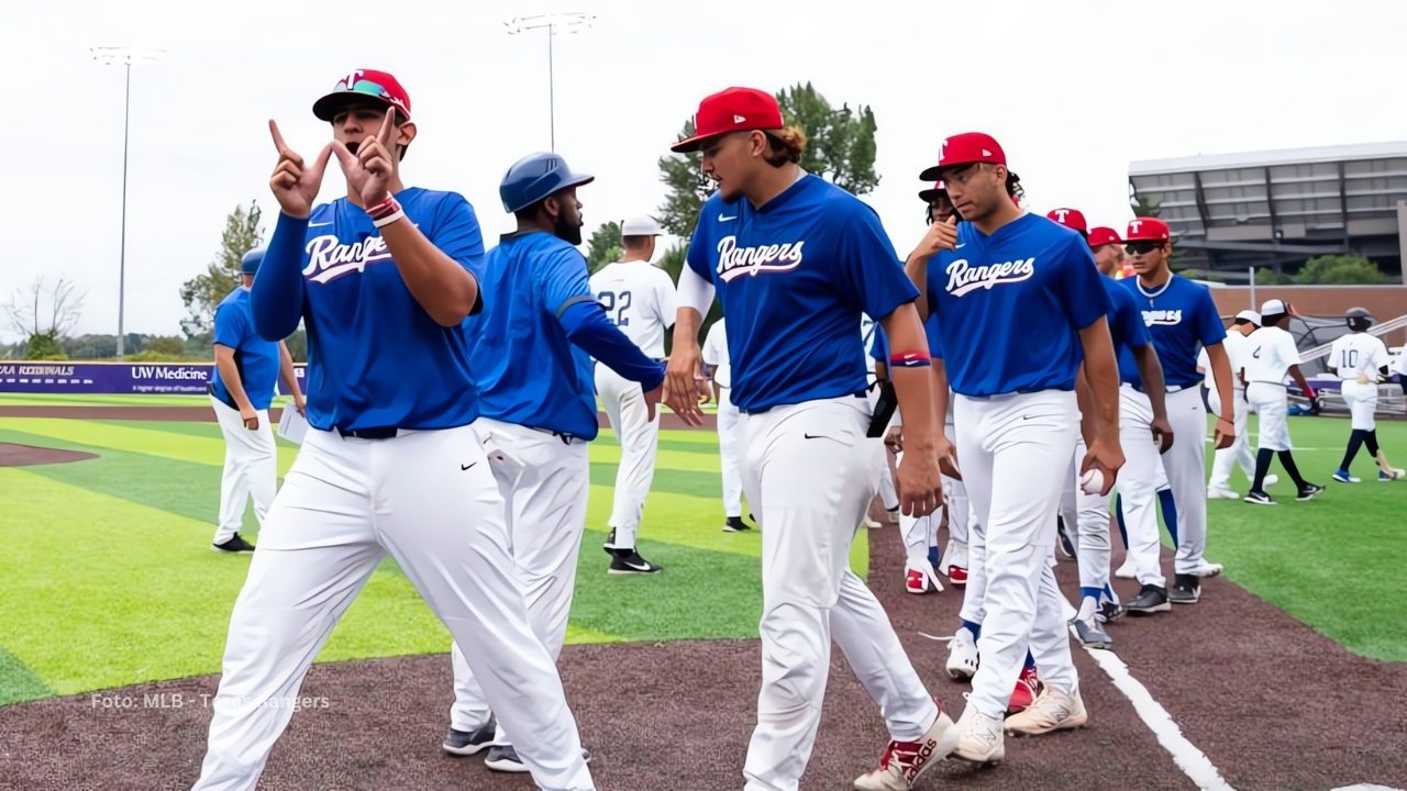 Jugadores de Texas Rangers en el Spring Training