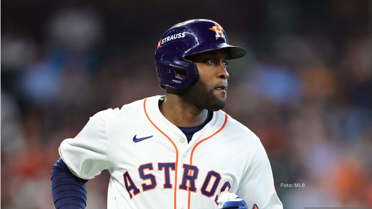 Yordan Alvarez con Houston Astros