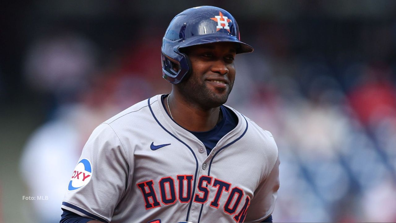 Yordan Alvarez con Houston Astros