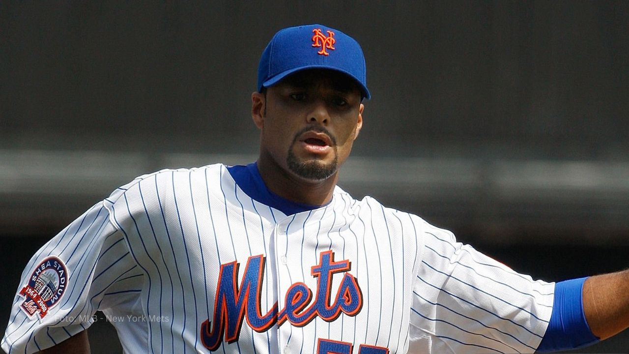 Johan Santana con Mets