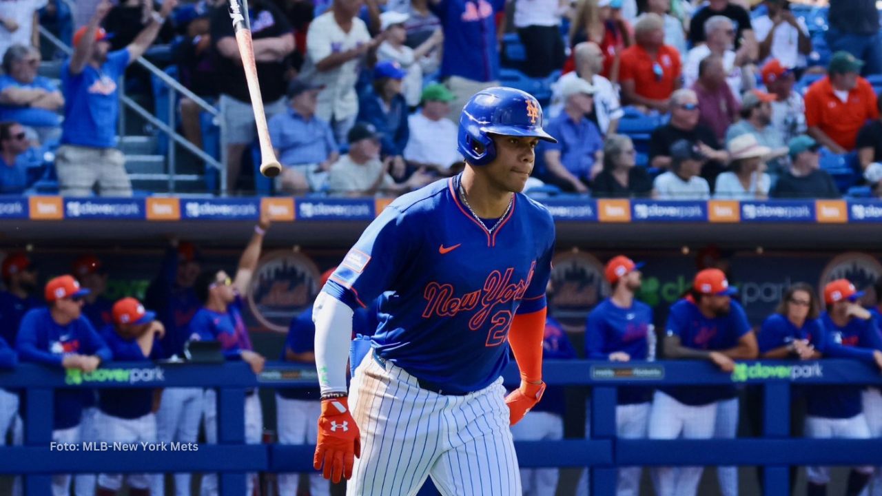 La súper estrella de New York Mets, Juan Soto.