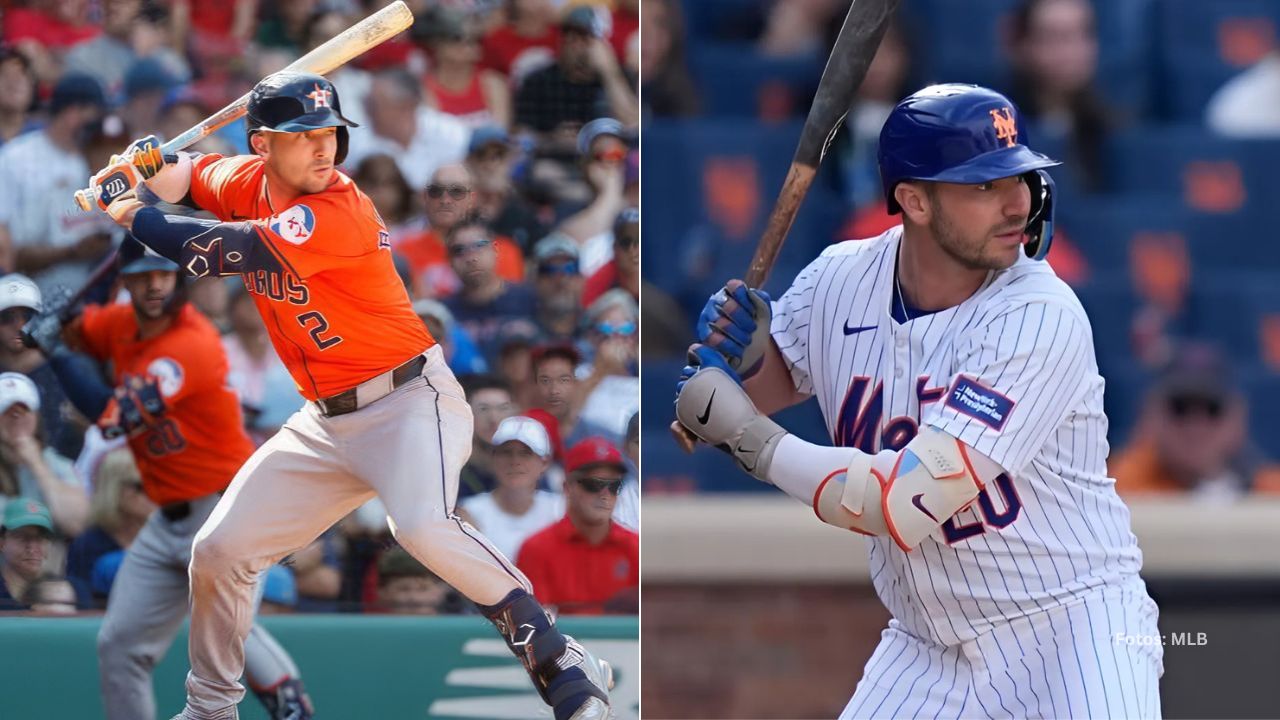 Alex Bregman y Pete Alonso