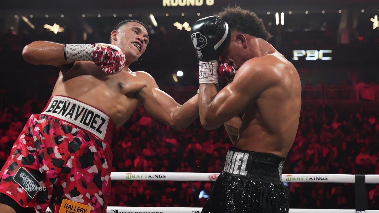 Cubano Yordenis Ugás envió emotivo mensaje a David Morrell Jr. David Benavidez en un duelo con David Morrell Jr.