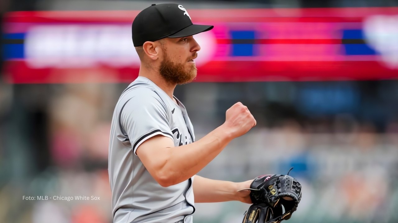 Chad Kuhl con el conjunto Chicago White Sox