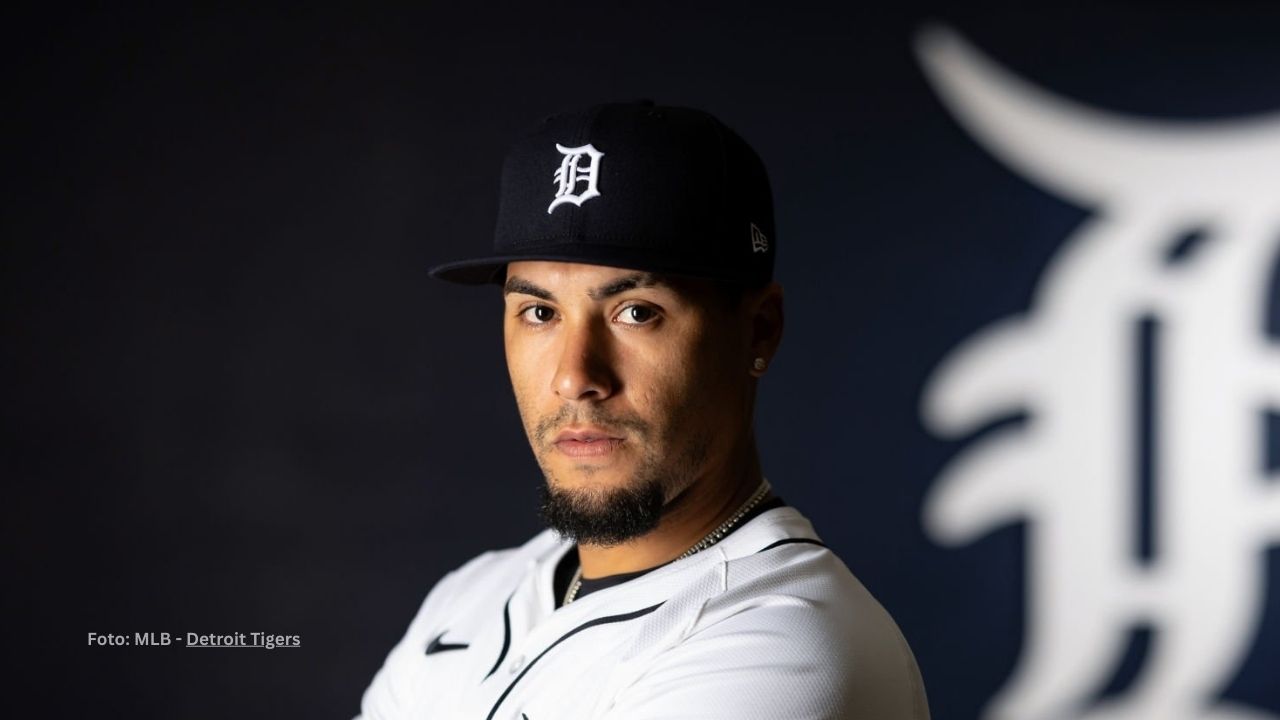 Javy Báez en el Media Day de Tigers