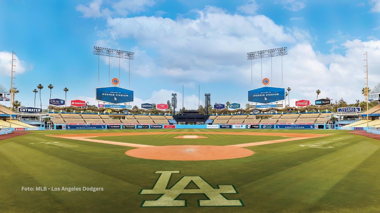 Terreno de juego del Dodger Stadium