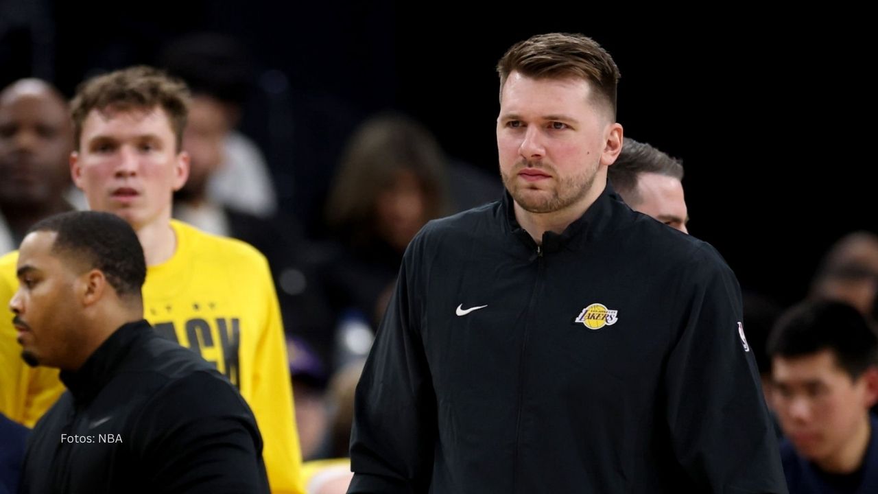 Luka Doncic con Los Angeles Lakers