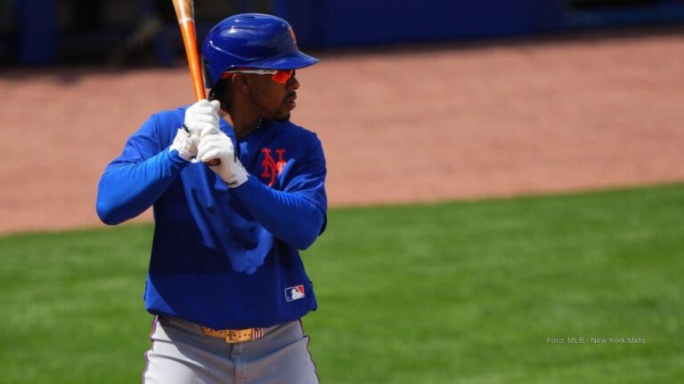 El boricua Francisco Lindor se adjudicó su primera impulsada de este Spring Training 2025 con la novena de New York Mets.