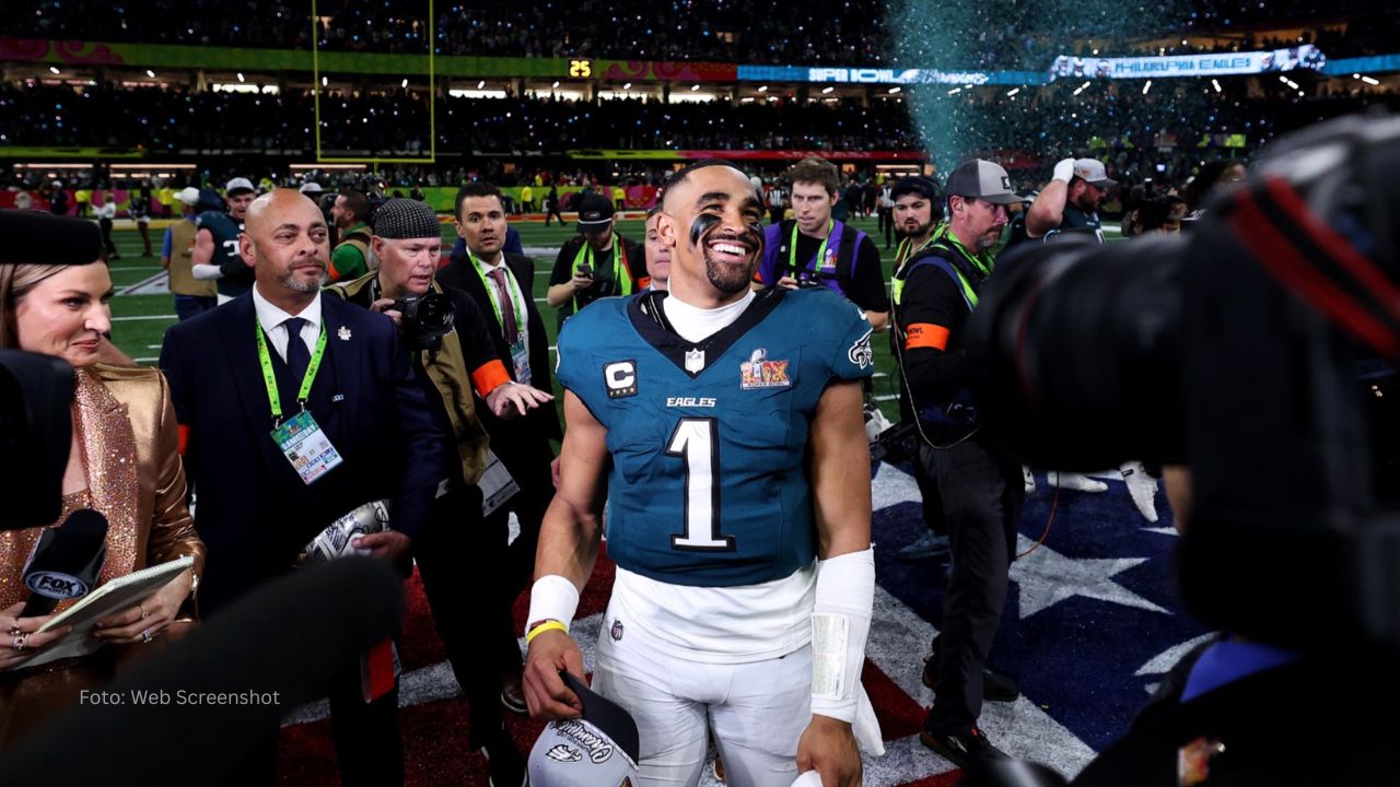 Philadelphia arrasa con Kansas City en LIX Super Bowl, Jalen Hurts MVP