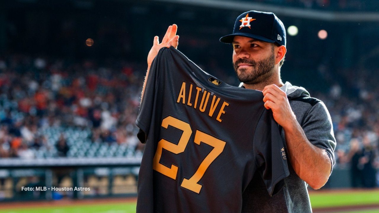 Jose Altuve en un All Star Game de MLB