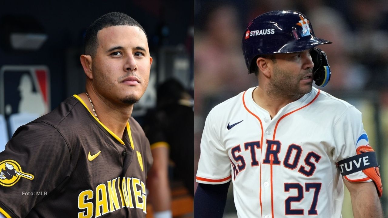 Una encuesta reveló que los peloteros más odiados de MLB son Manny Machado y José Altuve.