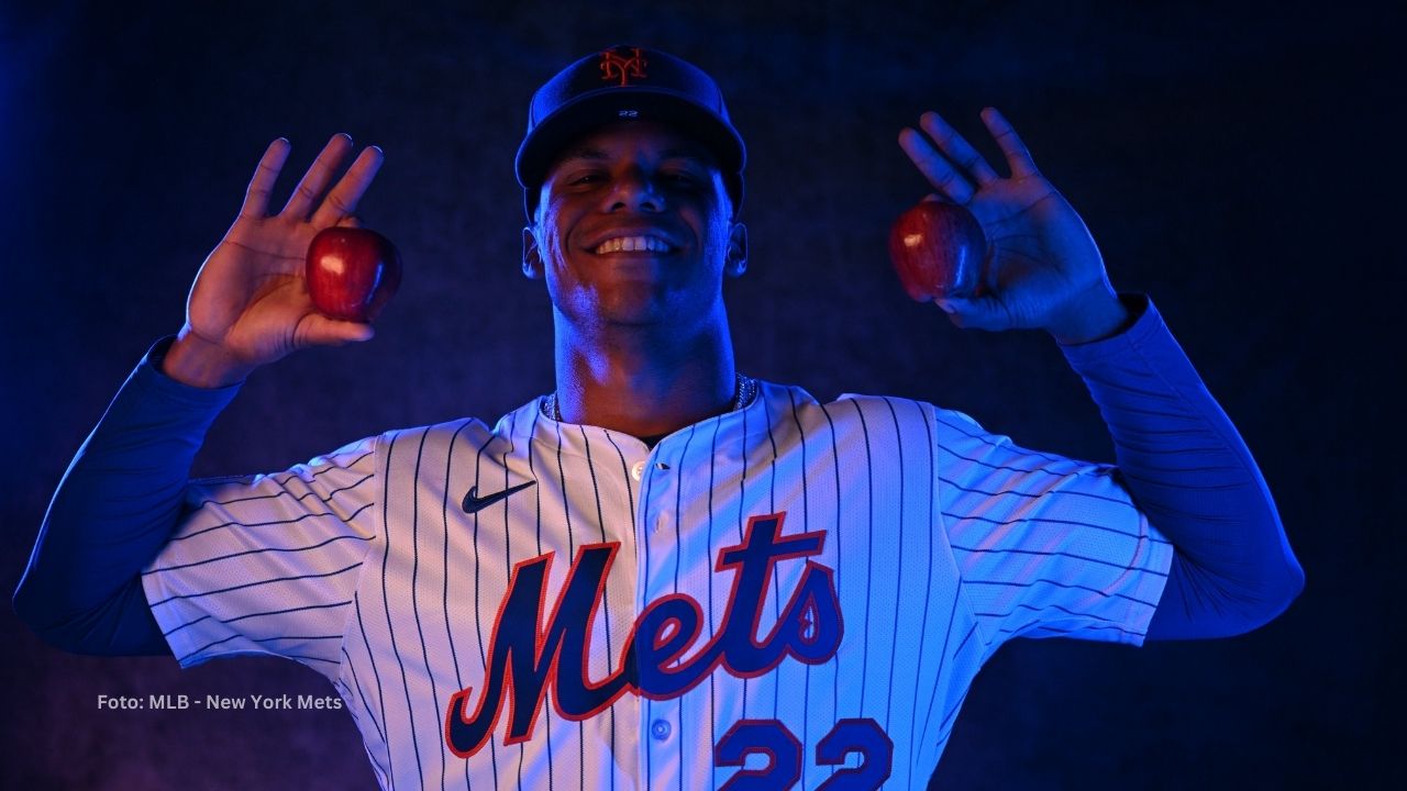 Juan Soto se exhibe en Media Day de New York Mets