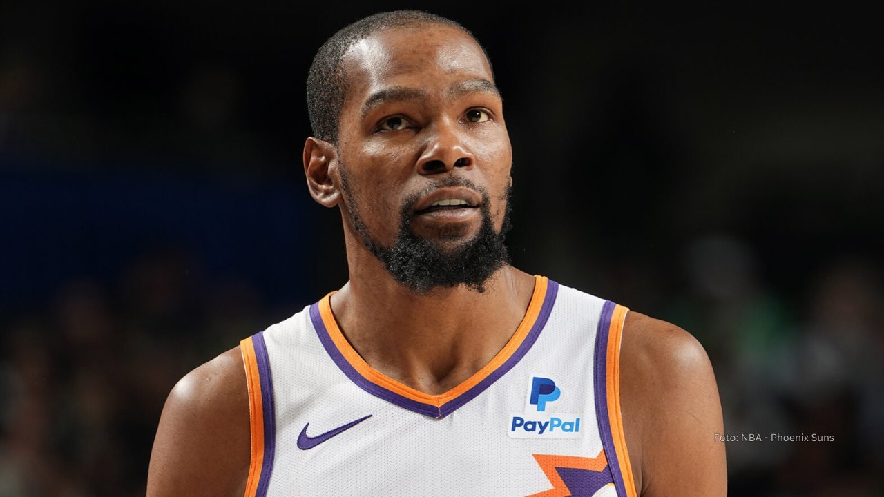 Kevin Durant reacciona ante canje de Luka Doncic a Lakers