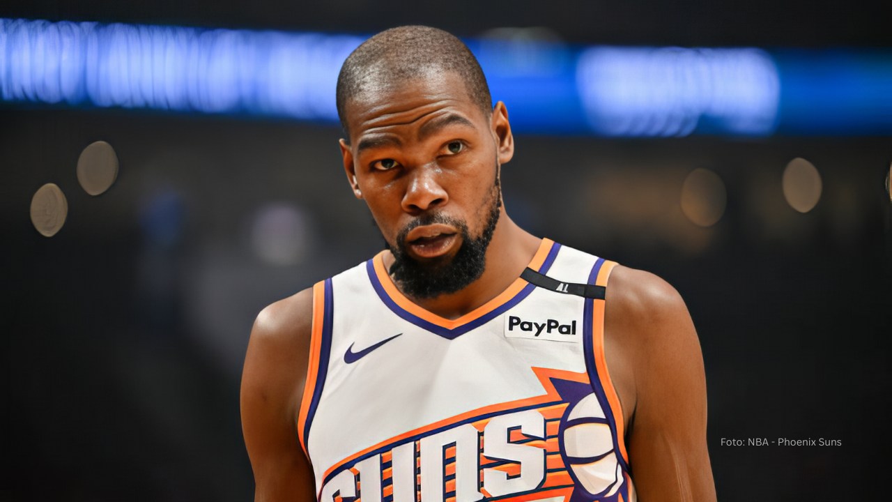 Kevin Durant reacciona ante canje de Luka Doncic a Lakers